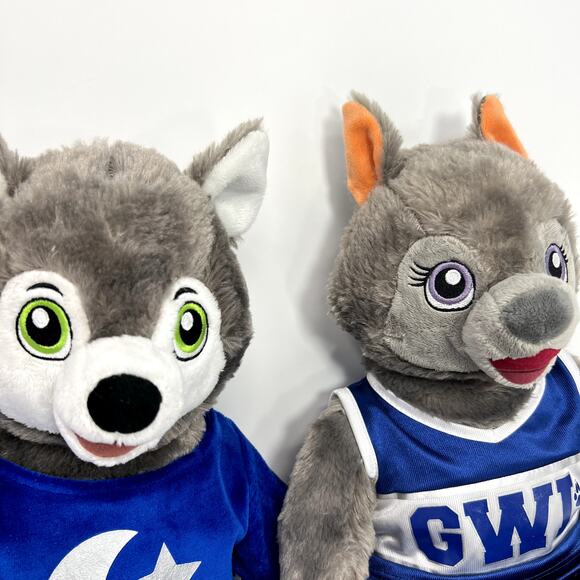 Build A Bear Wiley Violet The Great Wolf Lodge Plush Stuffed Animal Toy Collect - Picture 9 of 9